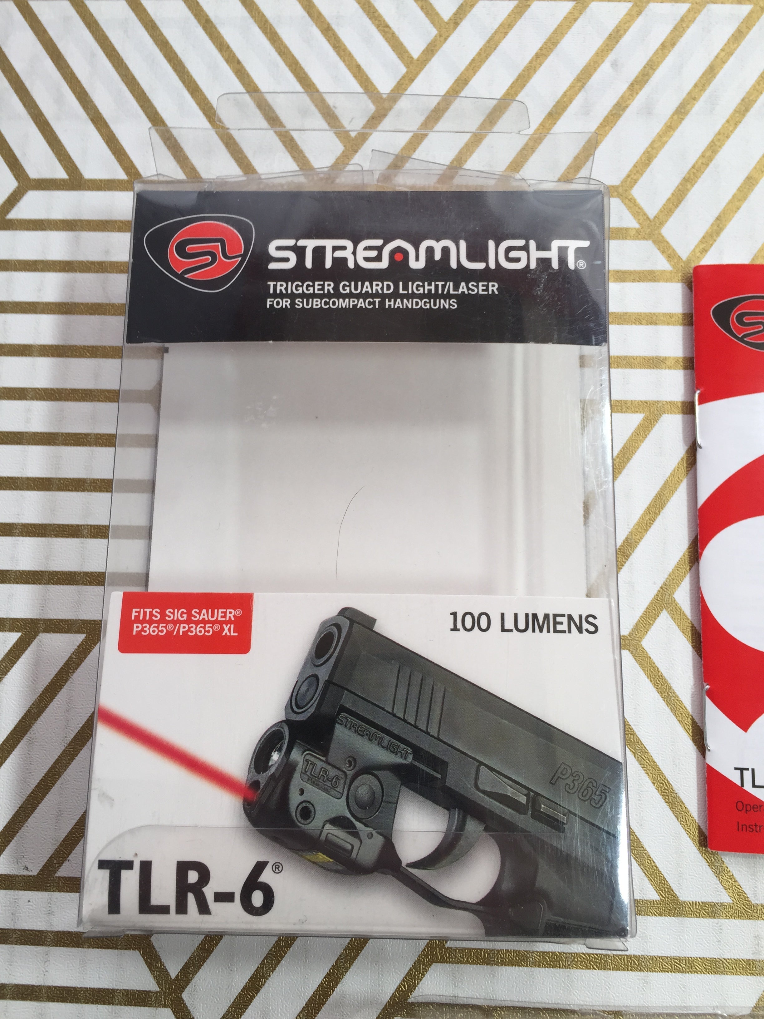 Streamlight 69284 TLR-6 100-Lumen Pistol Light for Sig Sauer P365, Black (8039832715502)
